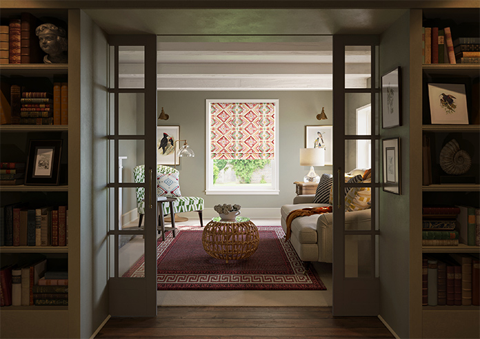 Explorer, Aztec - Motorised Roman Blind - Image 8
